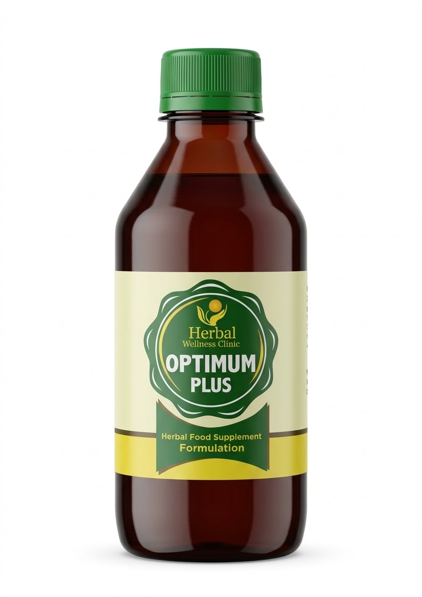 Optimum Plus Herbal Mixture packaging